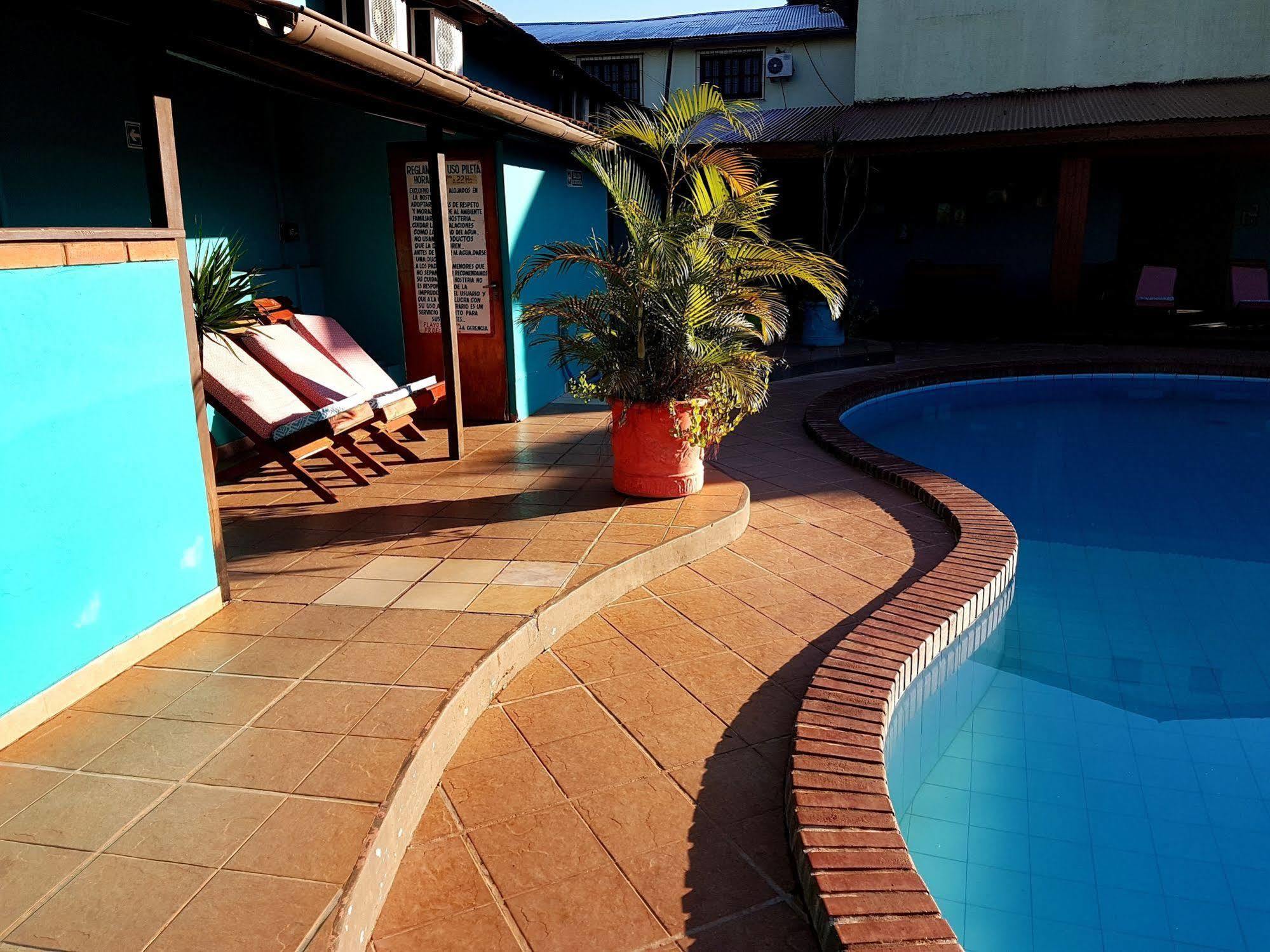 Hosteria Los Helechos Puerto Iguazu Bagian luar foto